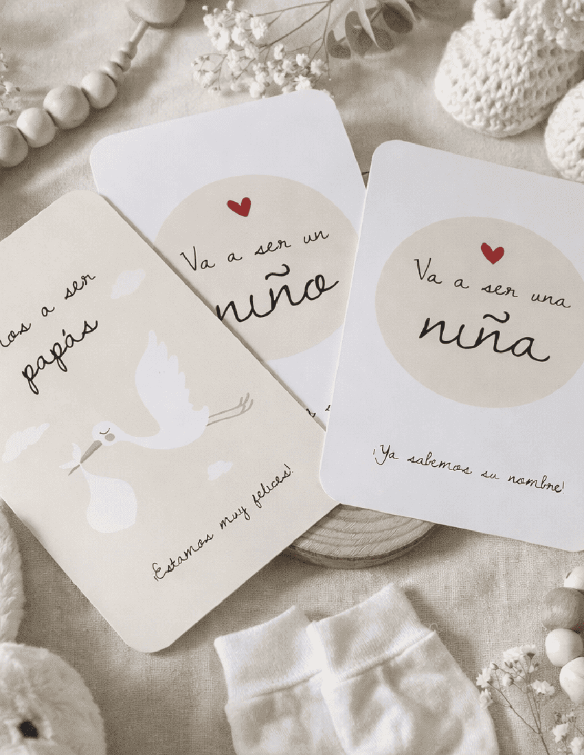 Tarjetas para embarazo