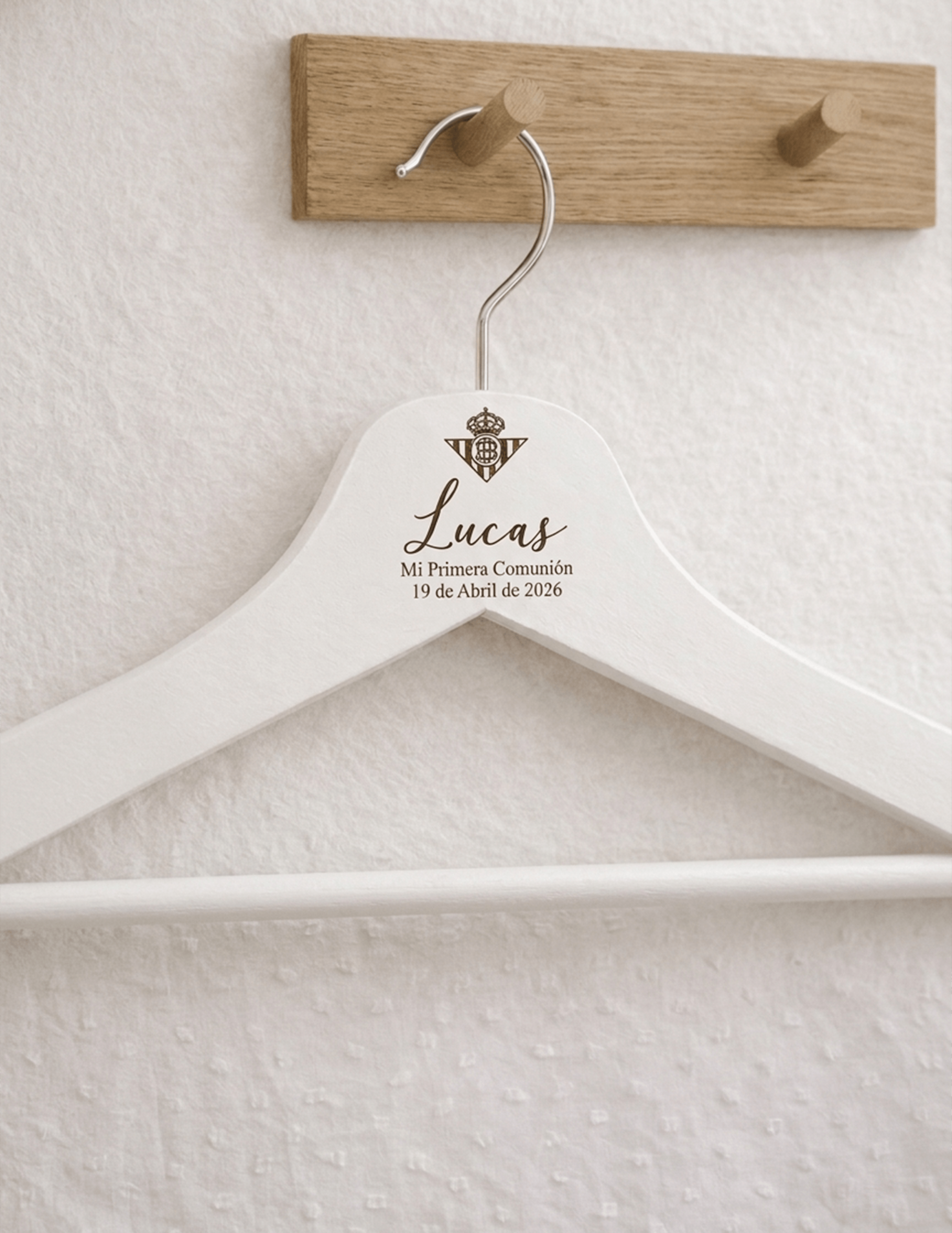 Percha Personalizada Escudo
